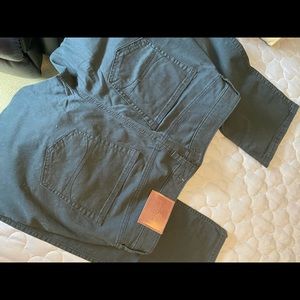 Hollister slim straight black pants